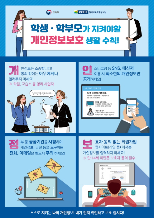 개인정보 유출 예방 및 인식제고 홍보